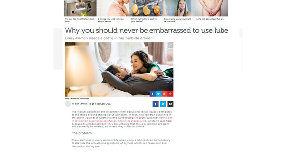 Don't Be Embarrassed About Using Lube During Sex - NetDoctor