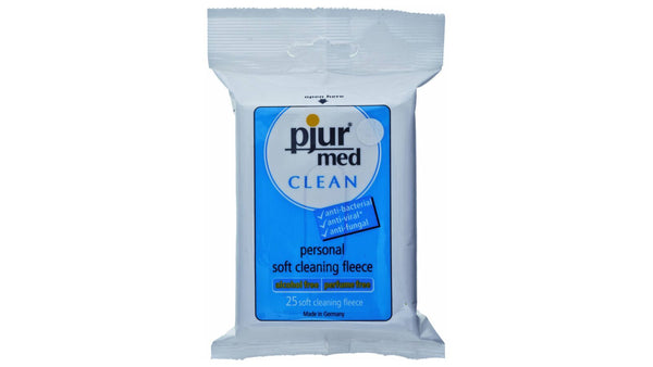 Pjur Med Cleaning Fleeces (25 in pack)