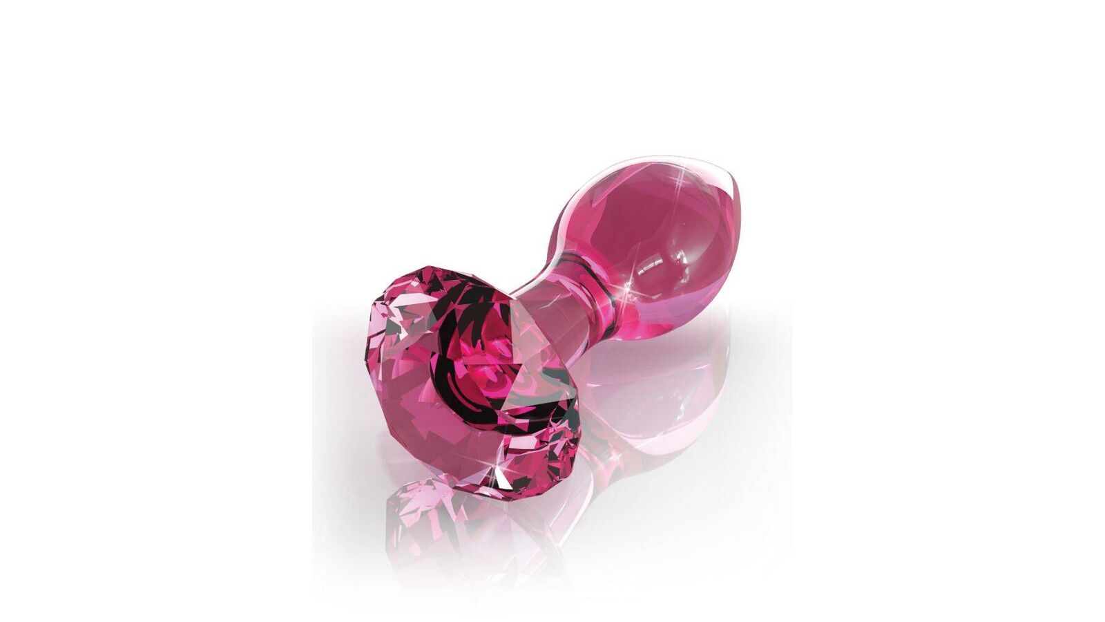 Icicles No 79 Pink Glass Crystal Anal Plug Jo Divine Icicles No 79 Pink Glass Crystal Anal Plug Jo Divine