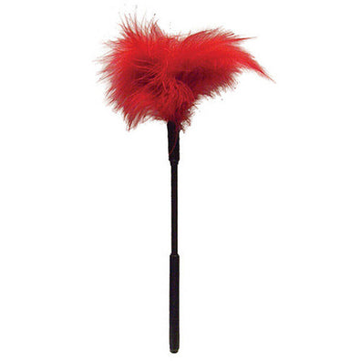 Sex And Mischief Feather Tickler - Red