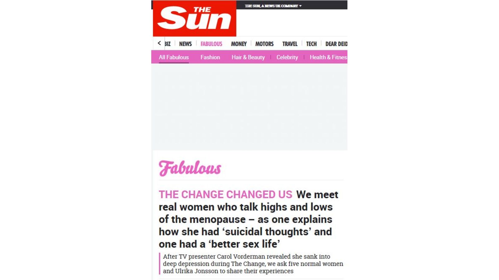 The Change Changed Us - The Sun
