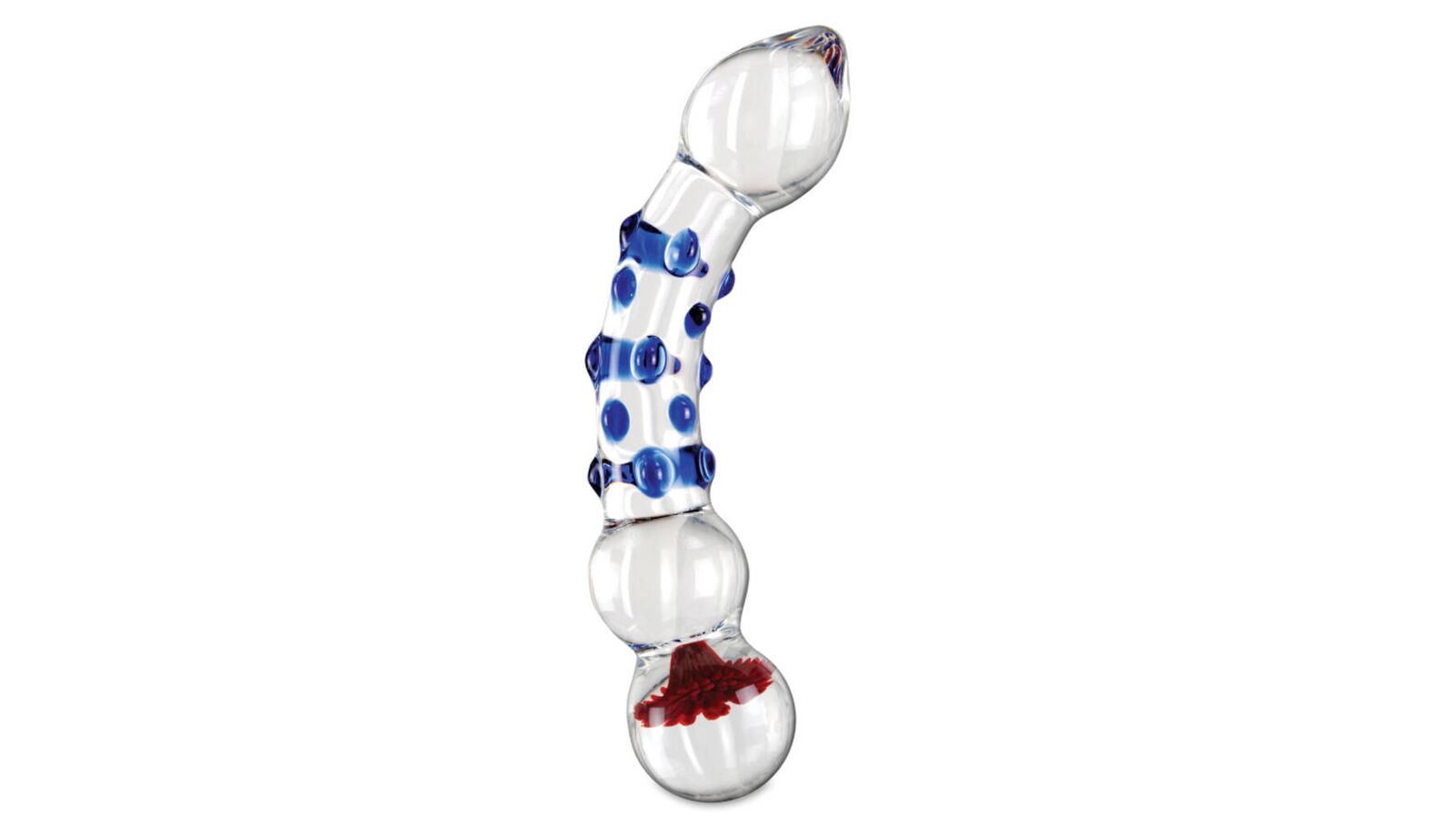 Icicles No 18 G-spot Curve Glass Dildo