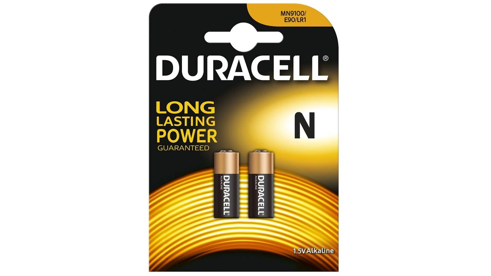 Duracell LR1/N 1.5v Batteries 2 Pack