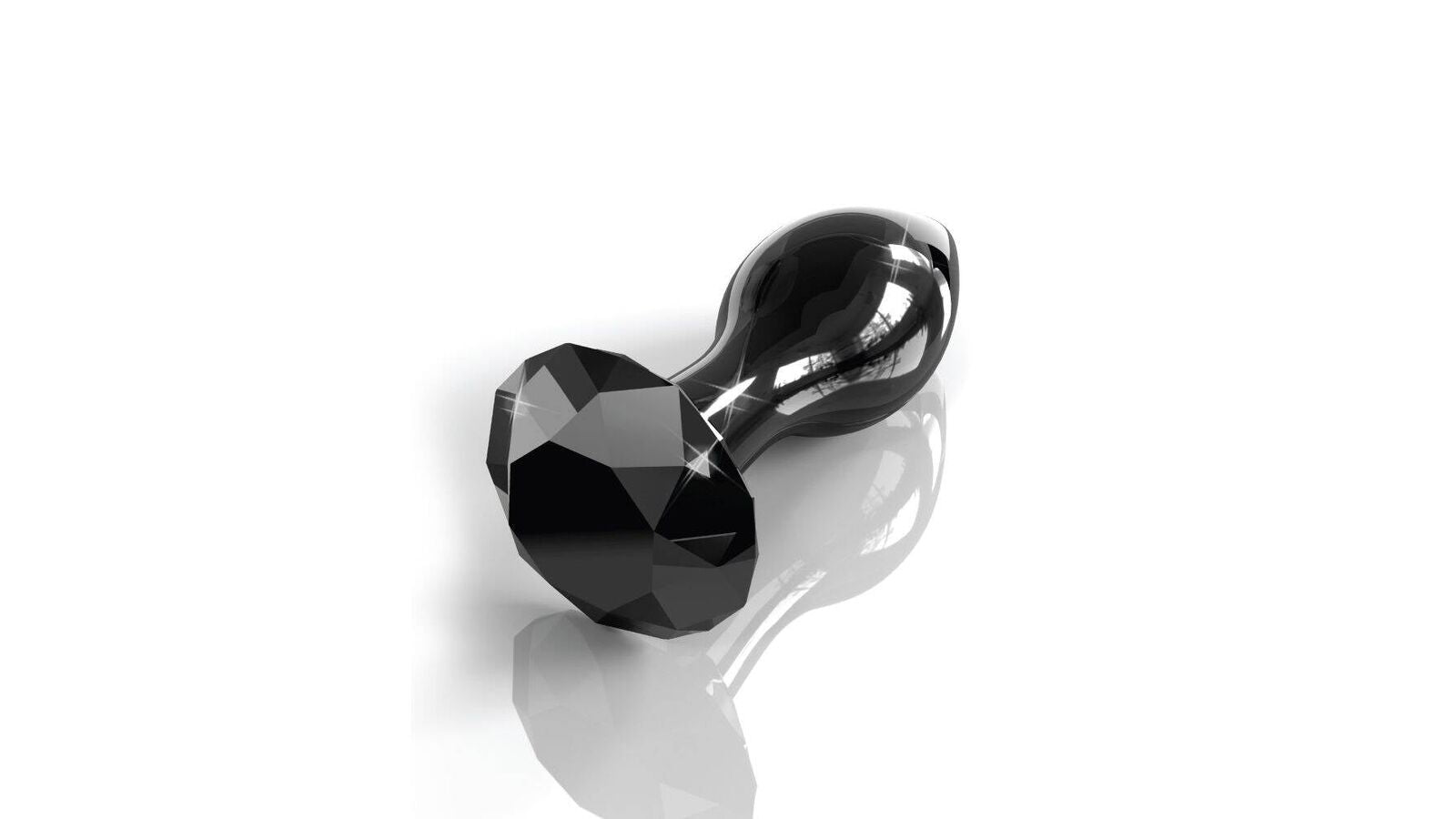 Icicles No 78 Dark Glass Crystal Anal Plug