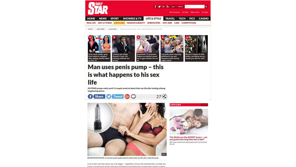 Man uses Penis Pump- This is What Happens to his Sex Life - Daily Star
