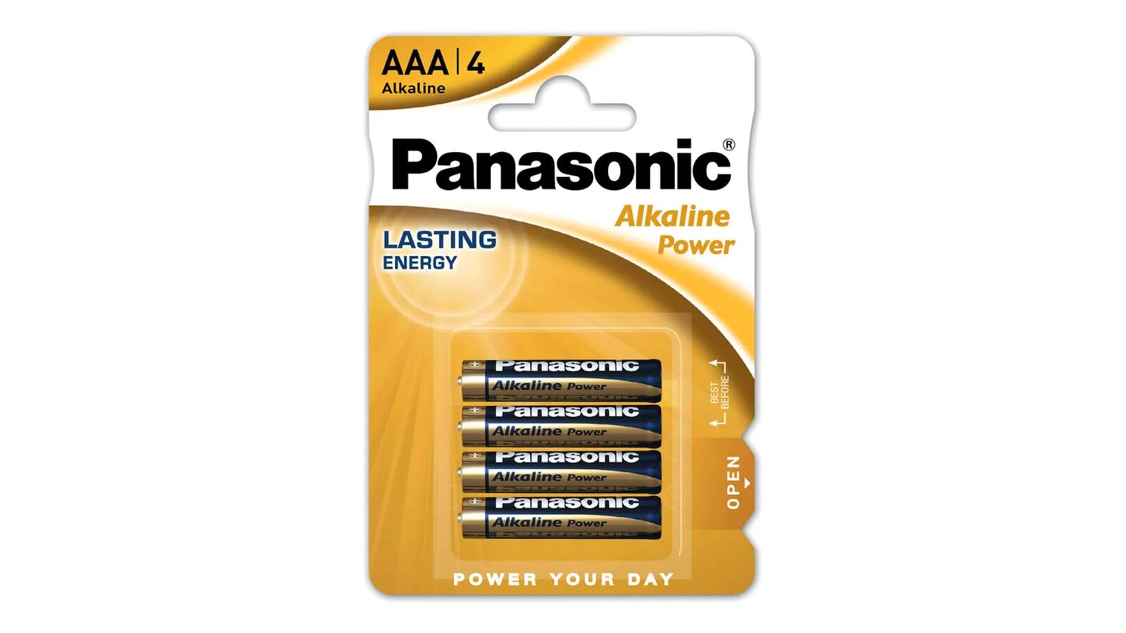 Panasonic AAA Batteries 4 Pack