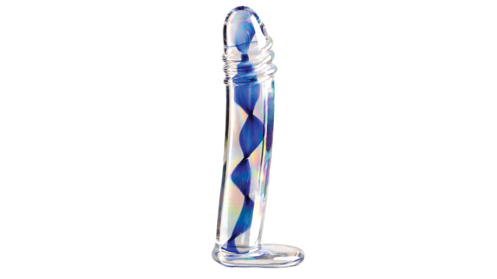 Icicles No 9 Phallic Twist Glass Dildo