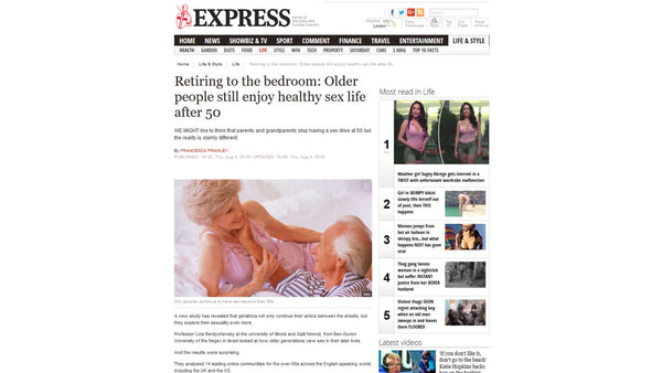 Older people still enjoy sex - Daily Express