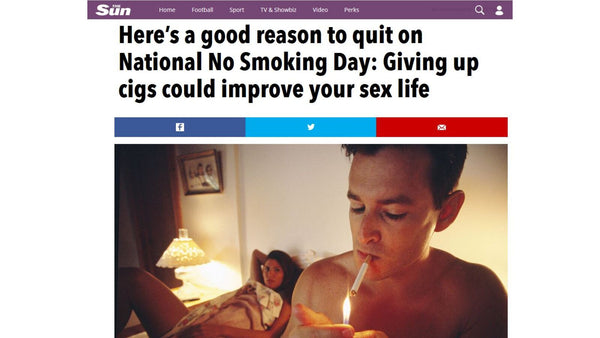 Quit Smoking To Improve Your Sex Life - The Sun