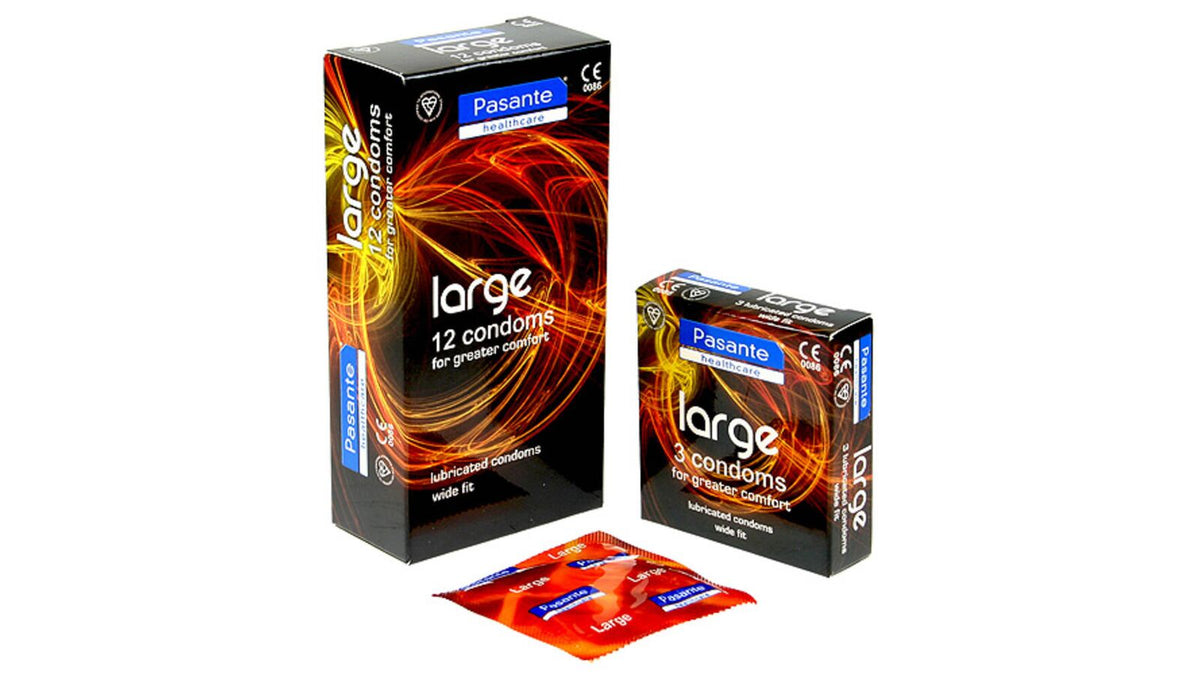 Pasante Large Condoms
