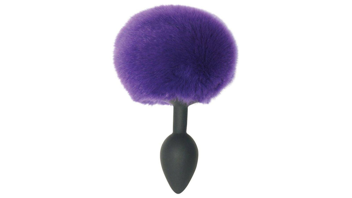 Sportsheets Midnight Silicone Bunny Butt Plug