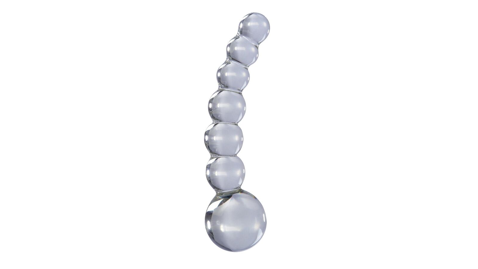 Icicles No 66 Small Beaded Glass Dildo