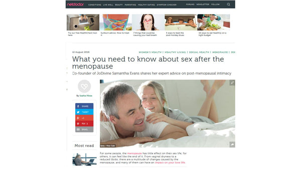 What you need to know about Sex after the Menopause - NetDoctor