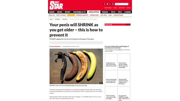 Your Penis Will Shrink As You Get Older - Daily Star