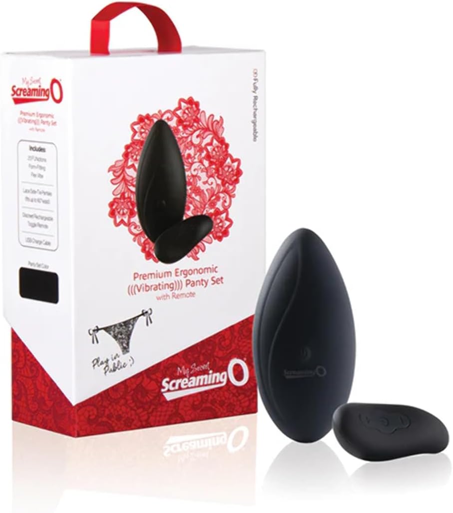 Screaming O Premium Ergonomic Remote Panty Set