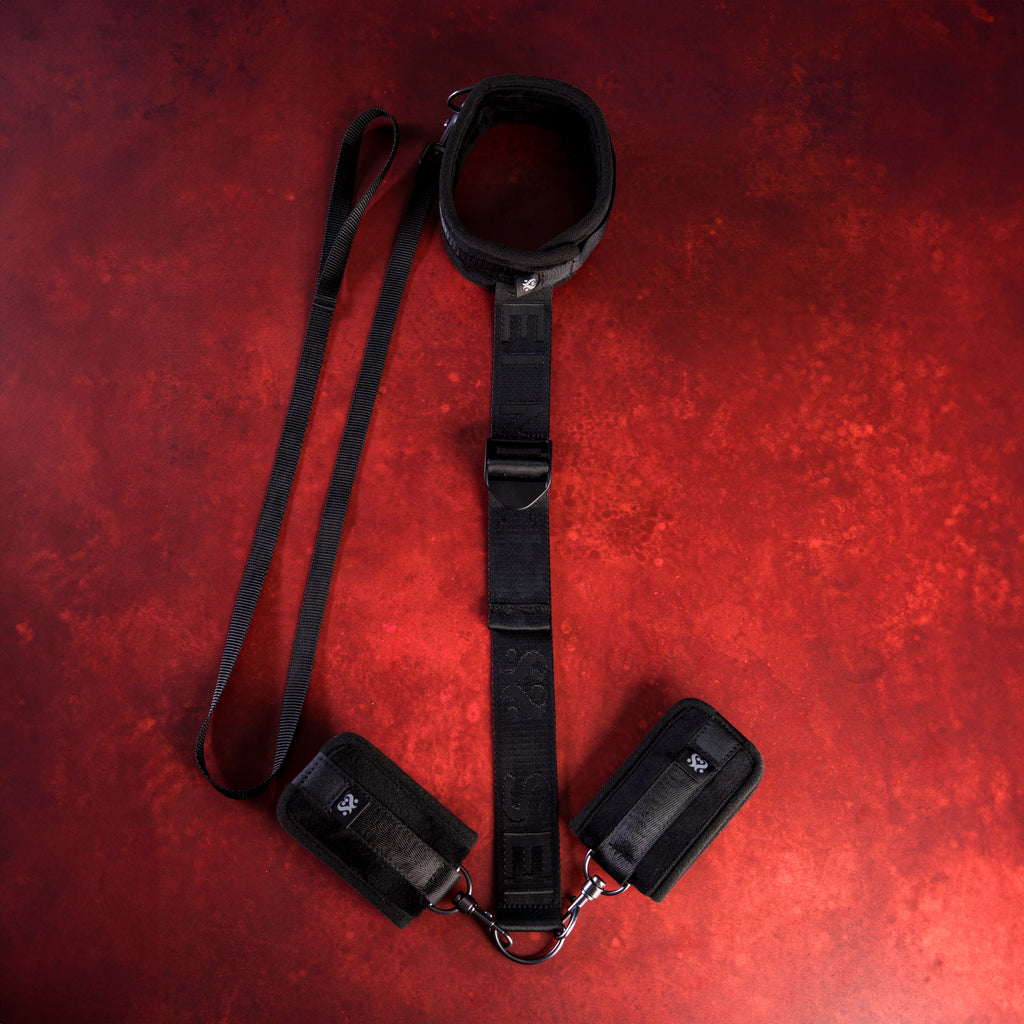Sei Mio Adjustable Neck and Wrist Restraint Kit
