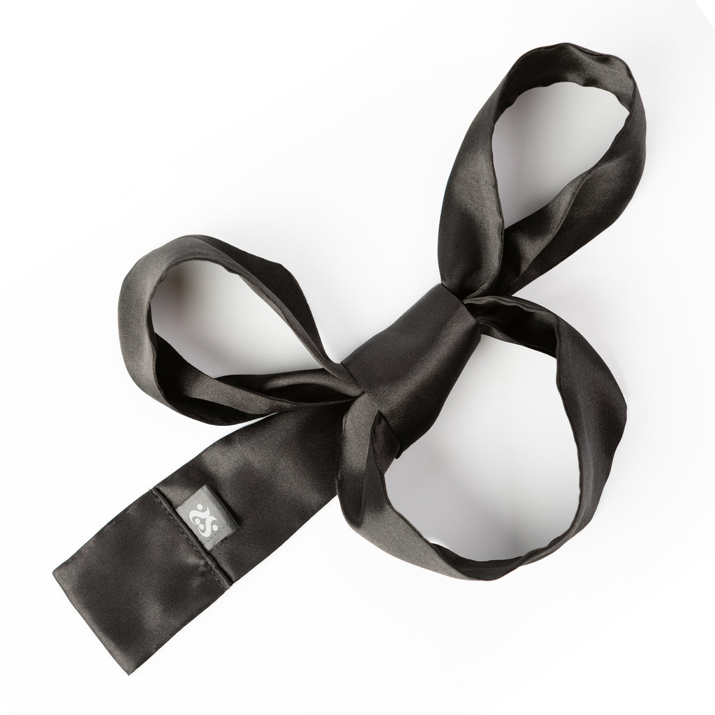 Sei Mio Nights in Tied Satin Silk Sash Restraints