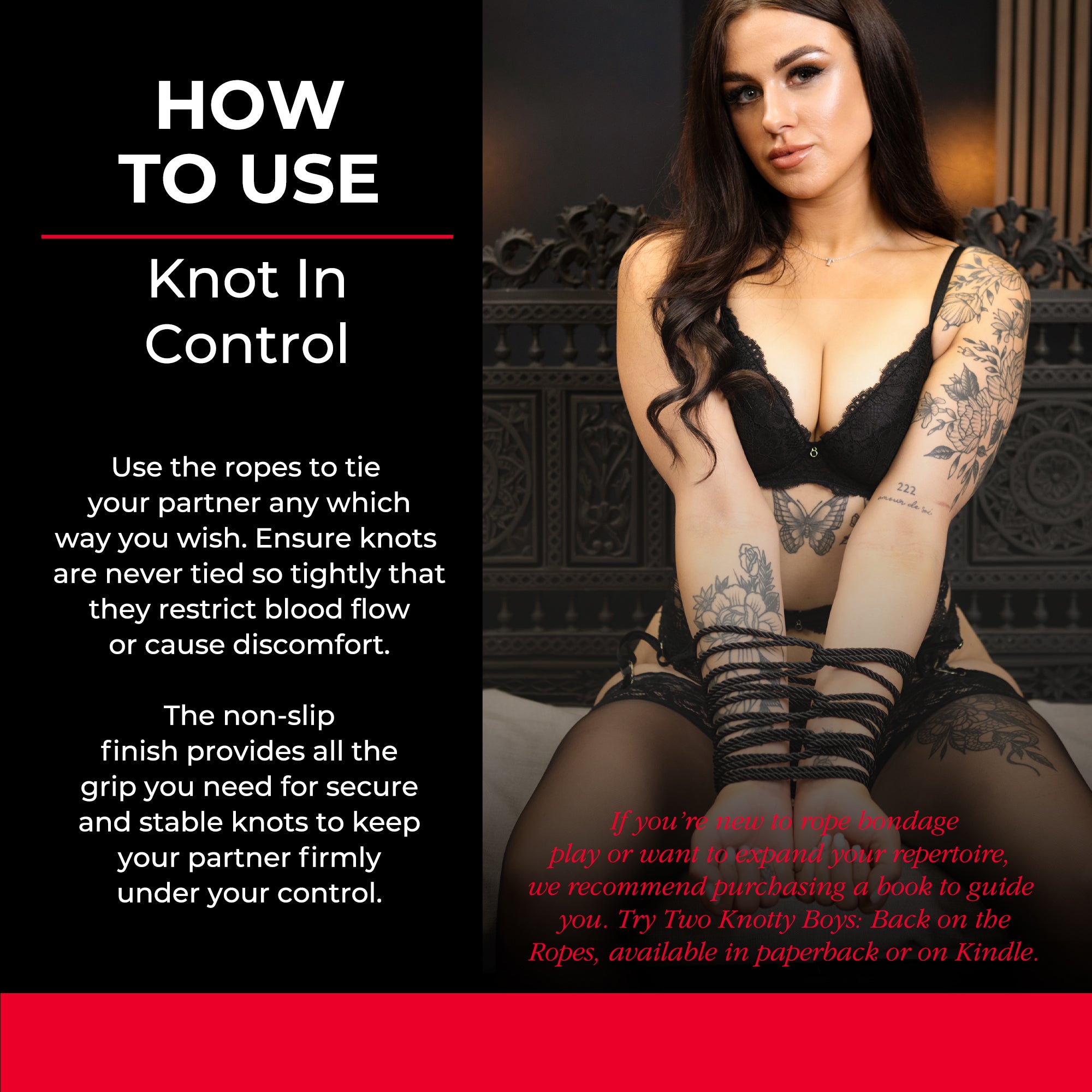 Sei Mio Knot in Control Silky Bondage Rope