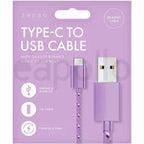 Zenso Braided Cable USB-A to USB-C Cable