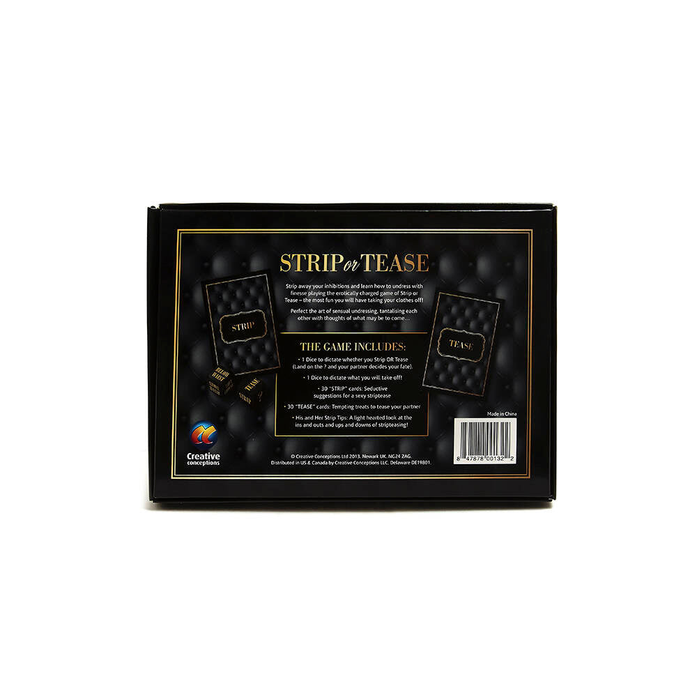 Creative Conceptions Strip Or Tease