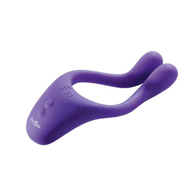 Doppio 1 Couples Vibrator - Purple