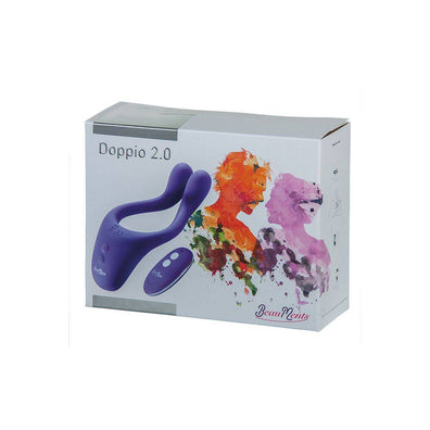 Doppio 2 Couples Vibrator With Remote