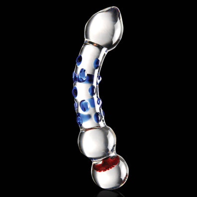 Icicles No 18 G-spot Curve Glass Dildo