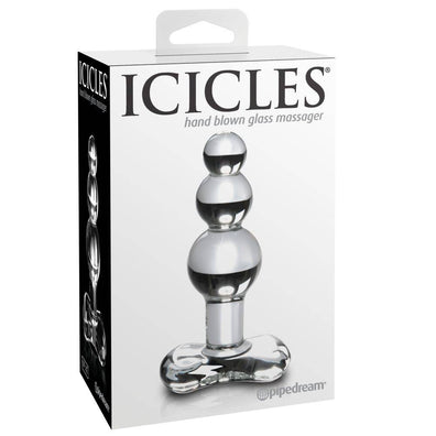 Icicles No 47 Beaded Glass Anal Plug