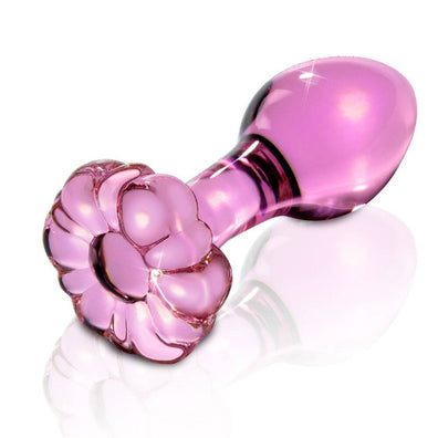 Icicles No 48 Pink Glass Anal Plug