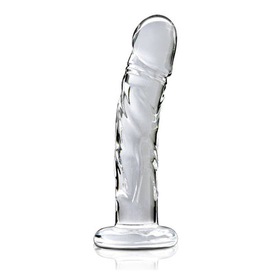 Icicles No 62 Clear Realistic Glass Dildo