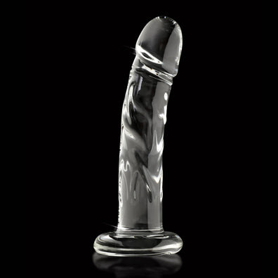 Icicles No 62 Clear Realistic Glass Dildo