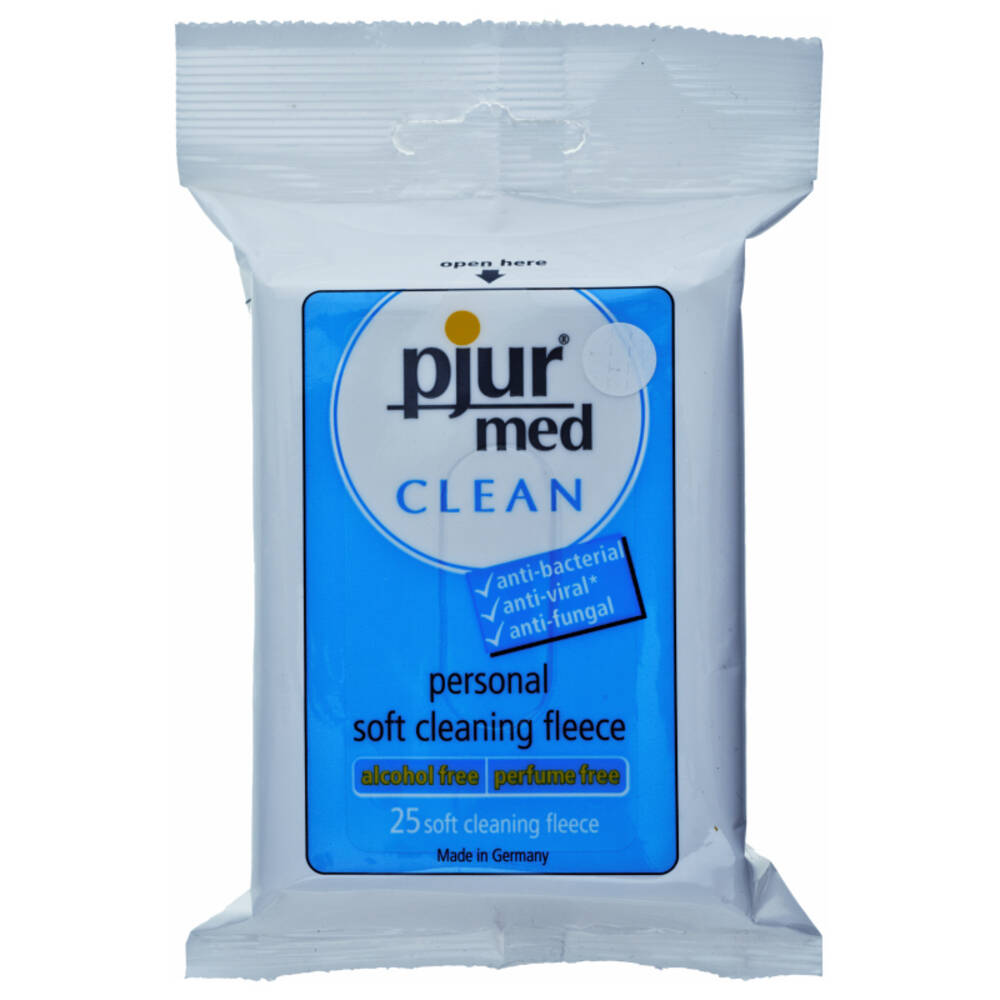 Pjur Med Cleaning Fleeces (25 in pack)