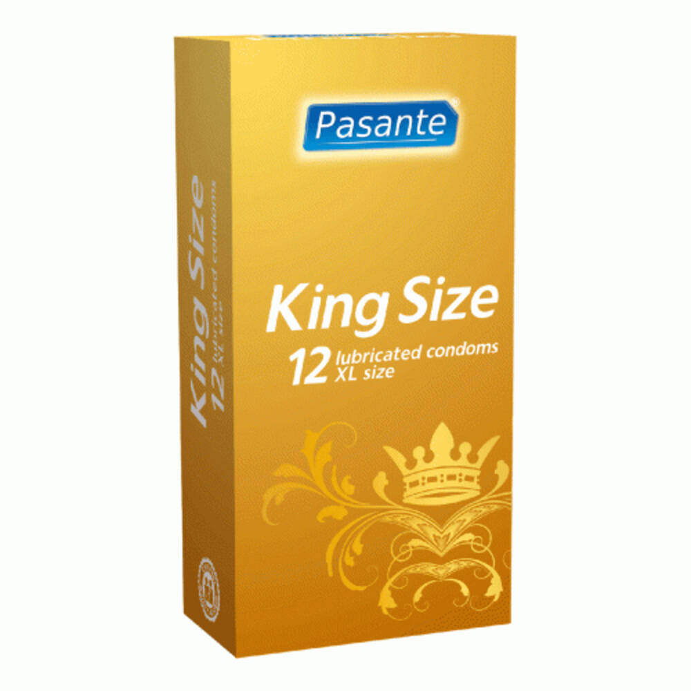 Pasante King Size Condoms - 12 Pack