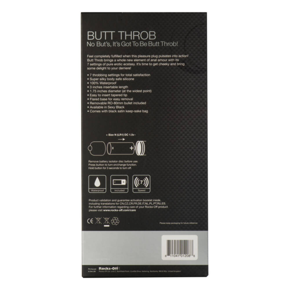Rocks Off Butt Throb 7 Speed