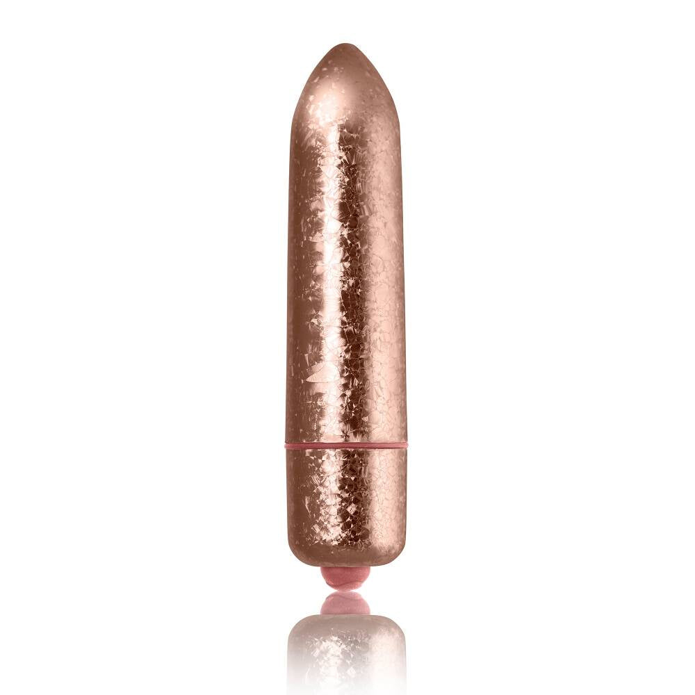 Rocks Off Frosted Fleurs - Crystal Rose Gold