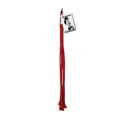Sex And Mischief Rope Flogger - Red
