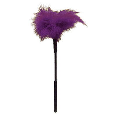Sex And Mischief Feather Tickler - Purple