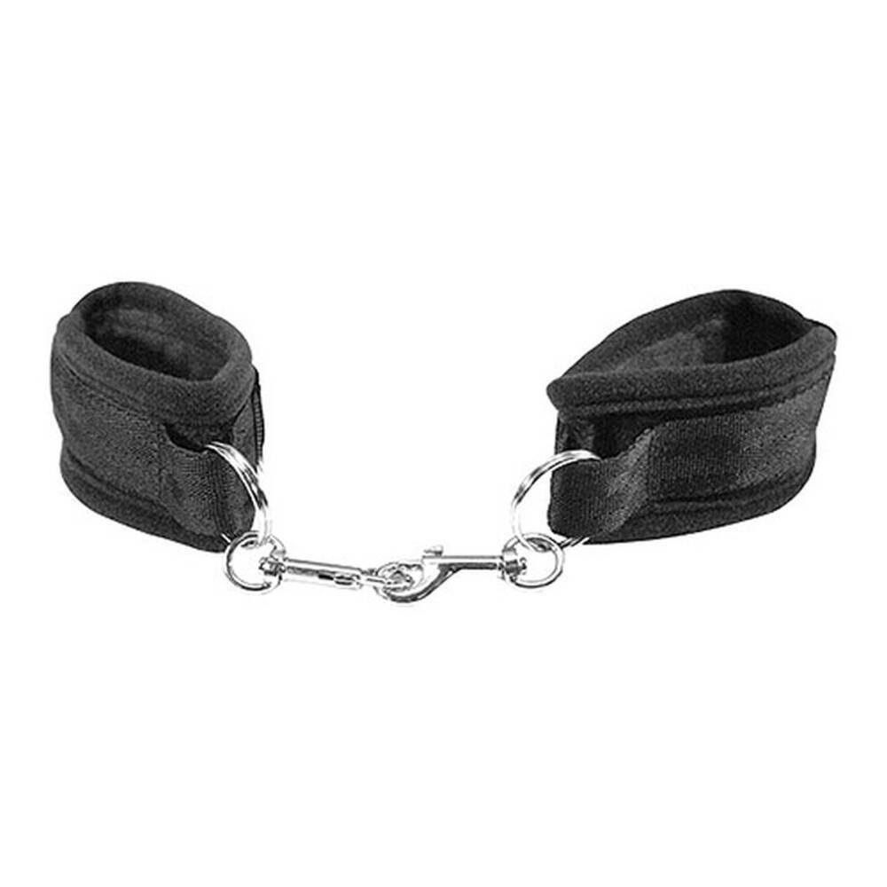 Sex And Mischief Beginner's Handcuffs - Black