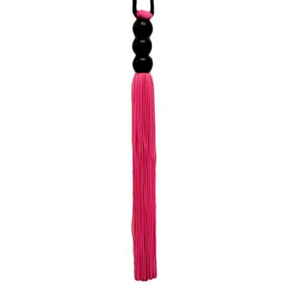 Sex And Mischief Small 10 Inch Silicone Whip - Red
