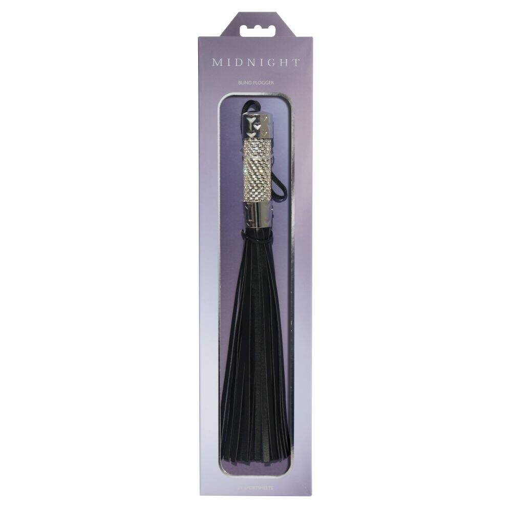 Sportsheets Midnight Bling Flogger