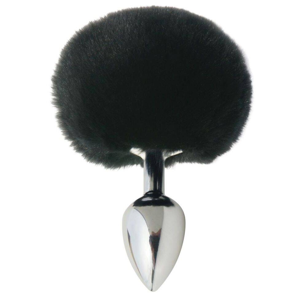Sportsheets Midnight Metal Bunny Butt Plug