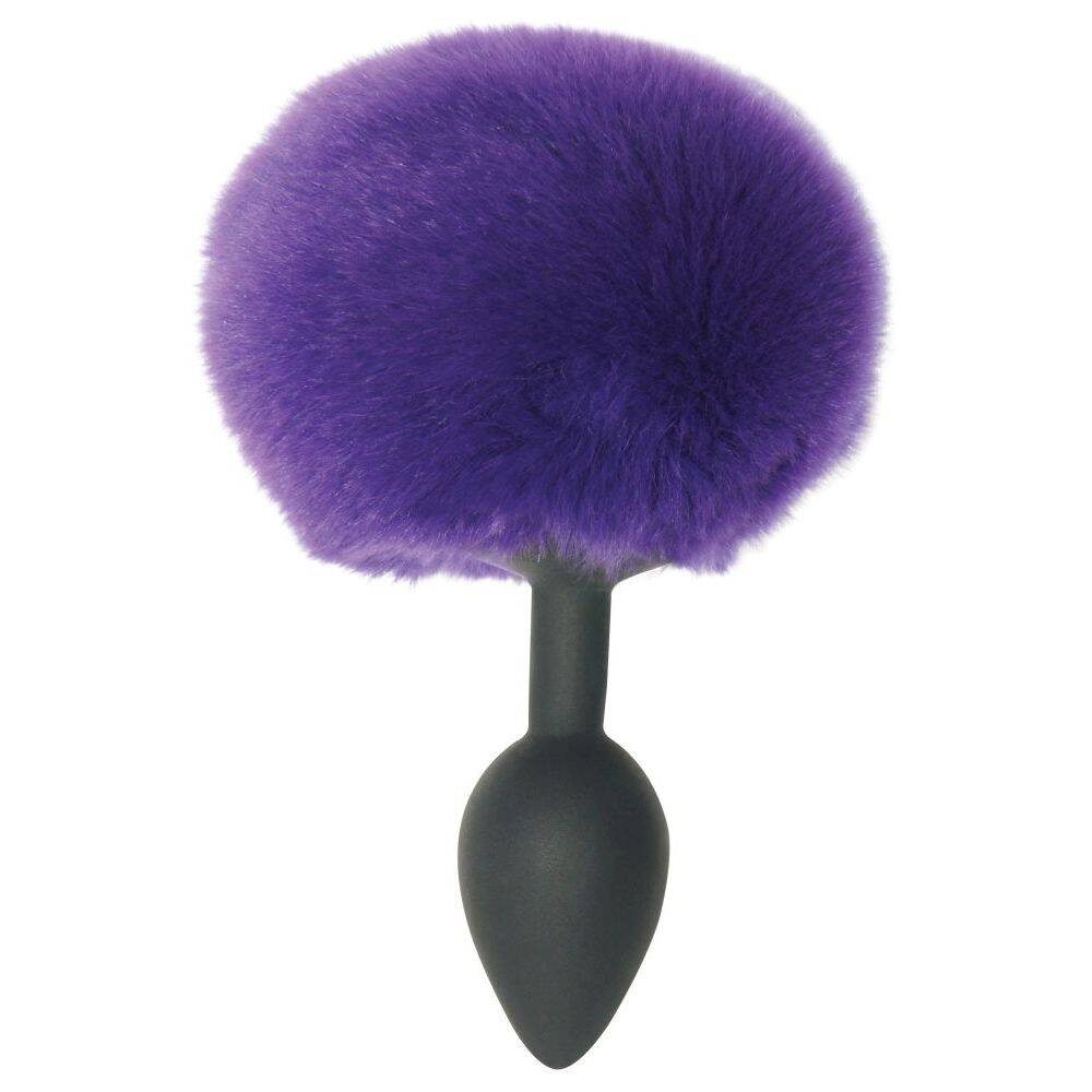 Sportsheets Midnight Silicone Bunny Butt Plug