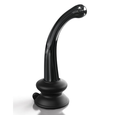 Icicles No 87 G-spot Suction Cup Glass Dildo