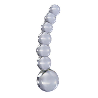 Icicles No 66 Small Beaded Glass Dildo